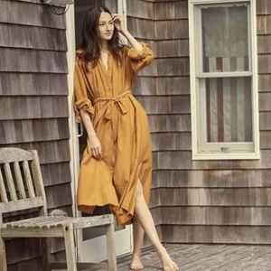 Doen Joan cotton dress, foxtail, xs